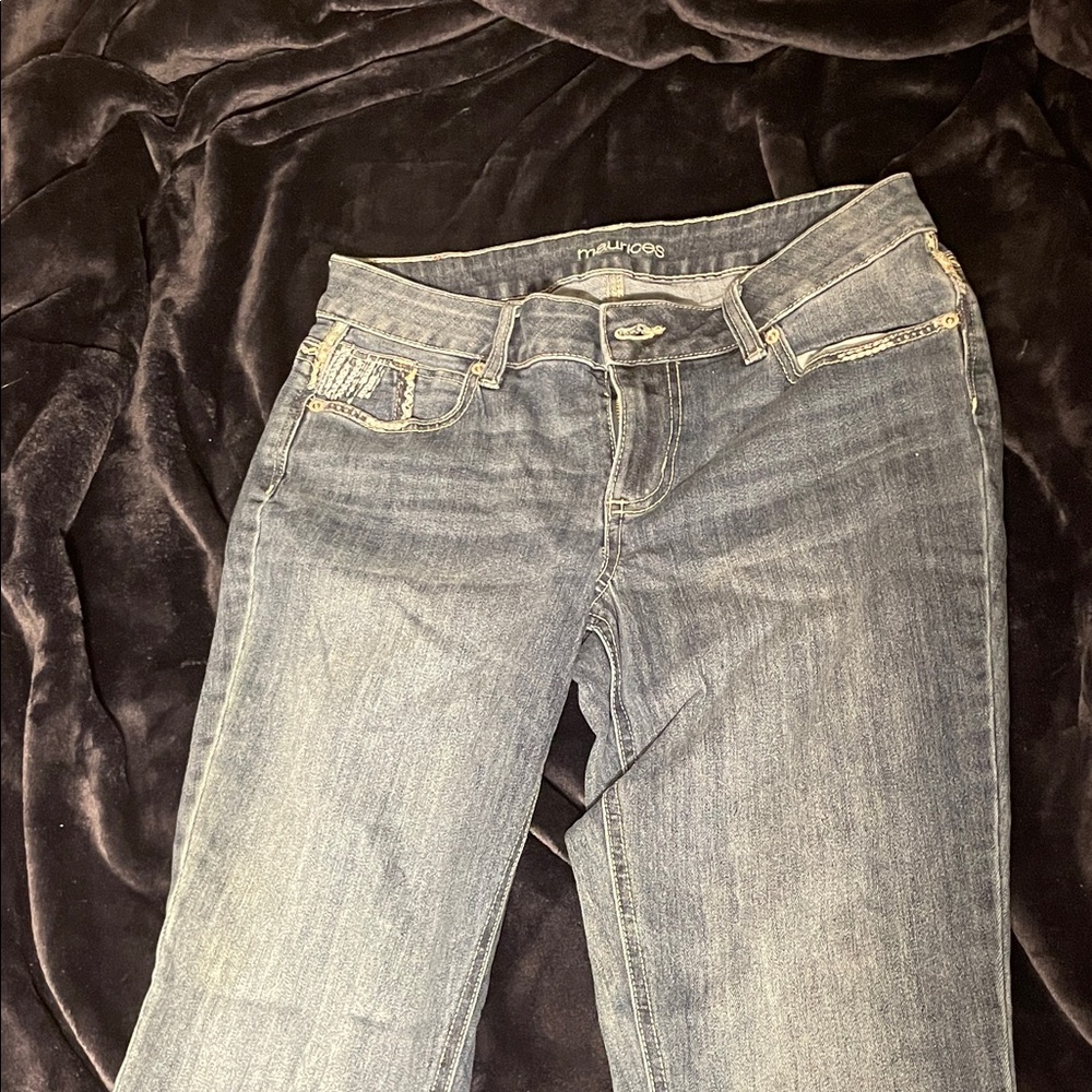 Maurices Women's Classic Blue Boot Cut Jeans